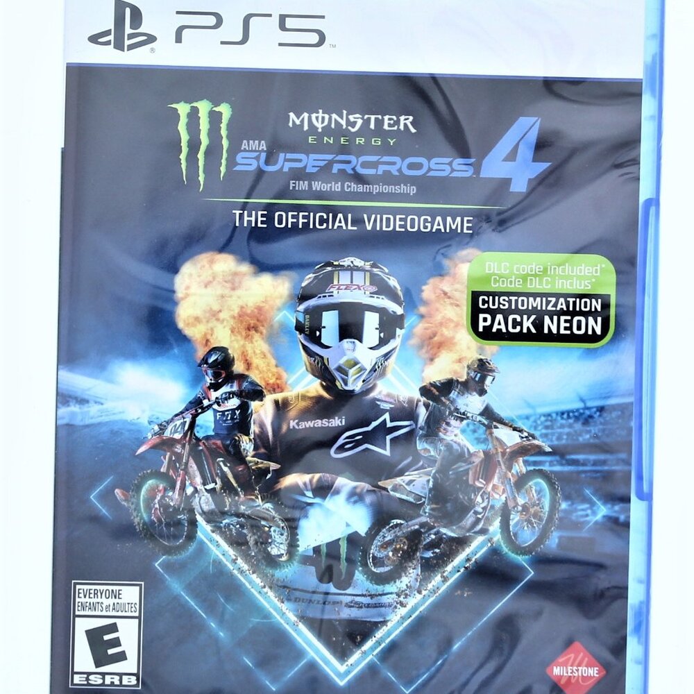 Monster Energy Supercross 4 The Official Game For PS5